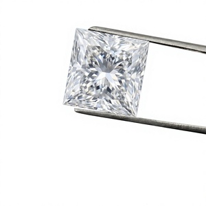 Diamante Real Corte Princesa de 5.00 CT, Diamante Cultivado en Laboratorio, Color D, Claridad VS2, Certificado IGI, Proveedor Mayorista India SHREERAJ - Product Image 1