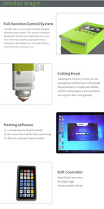 Máquina de Corte Láser de Fibra Desmontable Rayman, Precio de Máquina de Corte de Metal de Escritorio de 1500w, Buen Precio Postventa, Láser de Fibra Desmontable - Product Image 2
