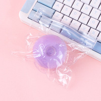 Balle anti-stress souple en TPR, jouet à rebond lent, balle sensorielle multicolore à presser, jouet sensoriel fait main pour enfants et adultes