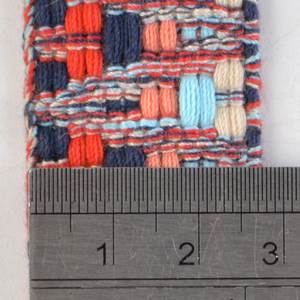 ริบบิ้นตกแต่งลายชาติพันธุ์แบบแจ็คการ์ดหน้าเดียว ขนาด 3 ซม. เป็นมิตรกับสิ่งแวดล้อม ผลิตจากโพลีเอสเตอร์ 100% พร้อมโลโก้สั่งทำสีสันสดใส สำหรับสายสะพายกีตาร์และเคส - Product Image 6