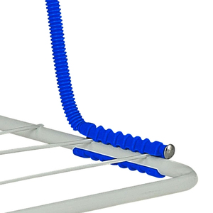 Stendibiancheria Pieghevole Multifunzionale 3M in Ferro per Balcone, <span class=keywords><strong>Bagno</strong></span>, Davanzale, Supporto per Asciugatura Asciugamani - Product Image 5