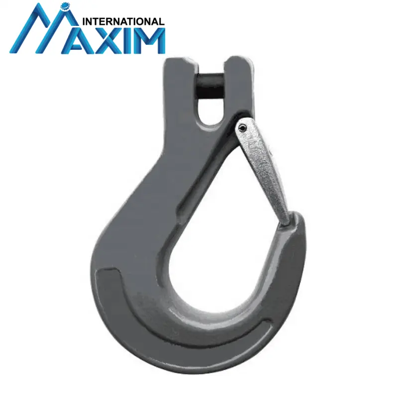 G100 Alloy Steel Safety Clevis Sling Hook With Latch