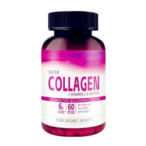 Gotobeauty 360 Tabletas Péptidos de colágeno Tabletas Vitamina C Biotina Promueve el apoyo Suplemento dietético - Product Image 1