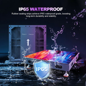 Écran de sol interactif LED personnalisé, écran interactif imperméable, écran de scène LED, écran de sol LED de haute qualité, affichage LED couleur pleine - Product Image 3