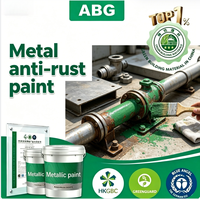 Peinture métallique thermodurcissable haute brillance avec paillettes d'aluminium brillantes, revêtement antirouille pour les accessoires métalliques de portes et fenêtres