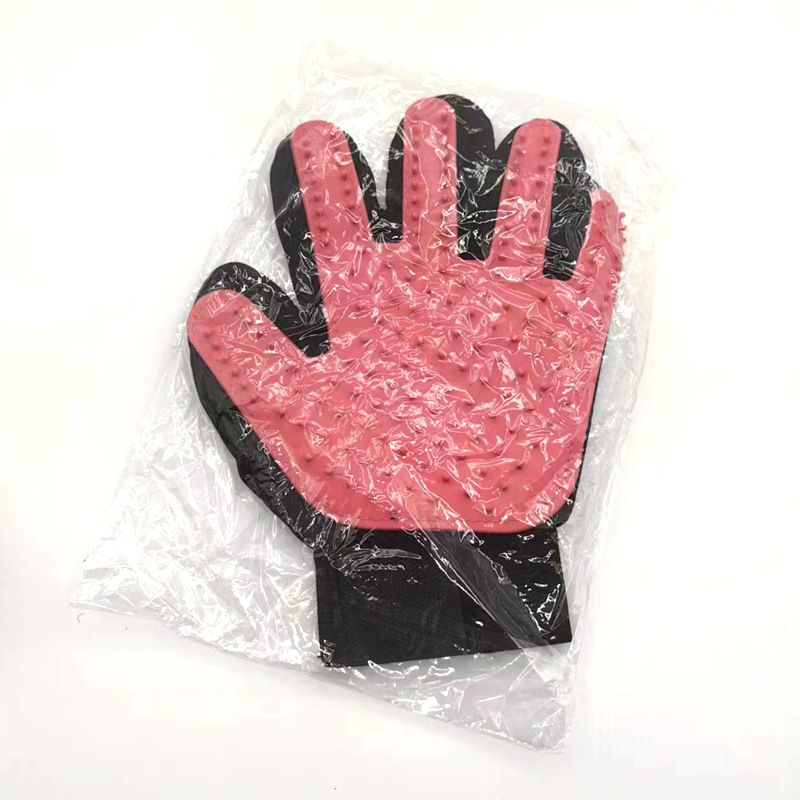 Pink left hand