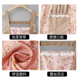 Delantal con Logotipo Personalizado para Cocina y Hogar, Ropa de Trabajo para Jardín de Niños 2026, para Mujeres Jóvenes, para Cocinar y Comer sin Manchas - Product Image 5