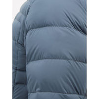 Manteau d'hiver matelassé épais à capuche pour homme, veste longue zippée unie décontractée