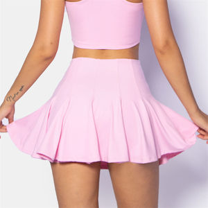 HQ0271 Séchage rapide Yoga Fitness Wear Jupes de tennis Table A-Lined Wear Tennis Sports Wear for Women - Product Image 1