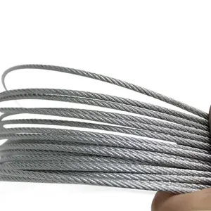 20 мм Натяжной кабель стальная проволока оцинкованная стальная веревка