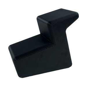 Cunei per porte e finestre 11x5x7,7 cm in gomma stampata in 3D, design moderno con montaggio a pavimento per porte e finestre - Product Image 3