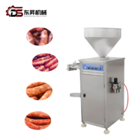 Machine à farcir et à nouer les saucisses pneumatique automatique 30-120 mm pour la transformation de la viande à usage commercial