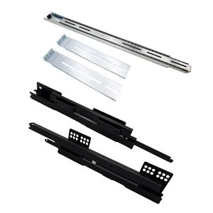 Glissières de tiroir à fermeture amortie sous-montées en acier inoxydable, garantie qualité, nouvelle arrivée, en vente - Product Image 2