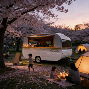 Customizable Mobile Food Truck Safe & Durable Catering <b>Trailer</b> for Fast Food Business - Product Image 1