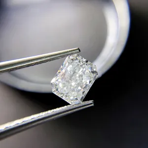 Wholesale price Radiant Cut Cvd Diamond F Color VS1 Synthetic Diamond 1 Carat Cvd Loose Diamond