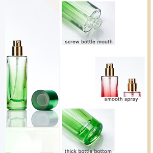 20Ml 30Ml Màu Đen Màu Xanh Lá Cây Hình Trụ Thủy Tinh Sương Phun Nước Hoa Chai Rỗng Atomizer Phun Chai Với Vít <span class=keywords><strong>Cap</strong></span> - Product Image 6