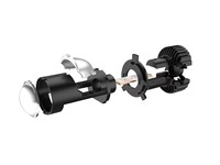 Lampe frontale LED haute puissance 70W 12V 6000K H4 avec CANBUS externe et loupe intégrée