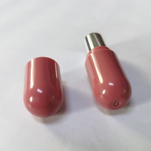 מפעל מכירה ישירה גודל קטן פלסטיק צבע איפור מותאם אישית ריק שפתון - Product Image 2