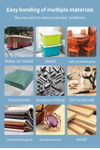 FRZ03 GUO-Elephant Pegamento Superfuerte de Cianoacrilato 403,406,498,460. Secado Súper Rápido para Reparación de Calzado de Plástico, Trabajos en Madera y Construcción - Product Image 5