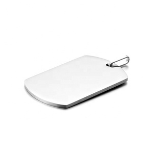 Yiwu Aceon acciaio inossidabile 50*30 gioielli ID da uomo <span class=keywords><strong>Standard</strong></span> smalto a specchio personalizzato nessun graffio timbro vuoto spessa cauzione Dog Tag - Product Image 4