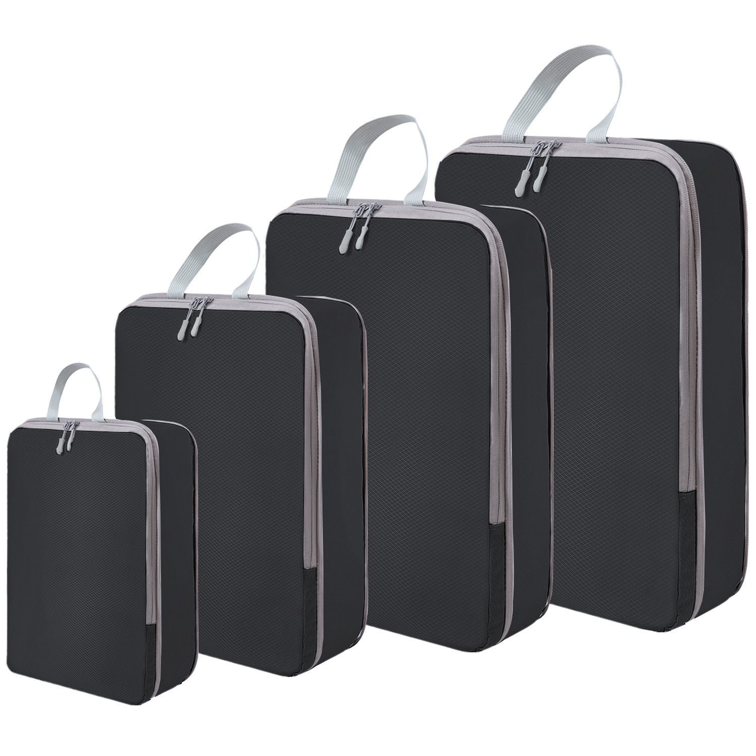 Conjunto negro de 4 piezas.