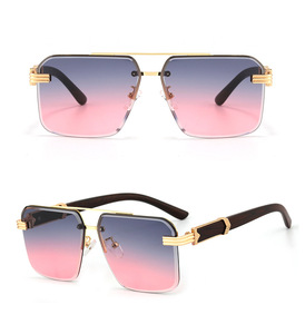 Hot Fashion Classic <b>Square</b> Big <b>Frame</b> Men and Women With the Same Outdoor Driving Uv Protective Sunglasses - Product Image 6