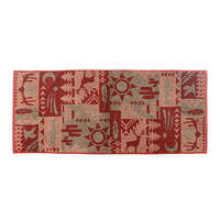 100% Cotton Jacquard Woven Ultra Soft Facial Towels Customised with Good Water and Sweat Absorption