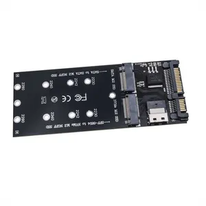 NVME SSD 변환기 SATA에 SFF-8643 M.2 SATA 어댑터 PC 데스크탑 메인 보드 용 NGFF M2 확장 카드