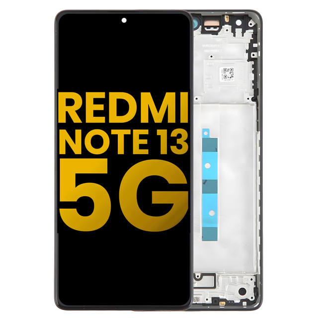 For Xiaomi Redmi Note 13 5G LCD Display Screen Touch Panel Digitizer Assembly with Frame Repair Parts