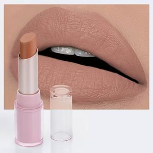 Rouge à lèvres en velours de marque privée en vrac avec logo personnalisé de bonne qualité Rouge à lèvres mat antiadhésif rose nude sans bavure Brillant à lèvres solide - Product Image 1