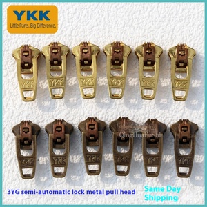 Ykk3 Đồng Tinh Khiết Kim Loại Không-Khóa Mạ Dây Kéo Thanh Trượt 45 Đồng Vàng Jeans <span class=keywords><strong>3yg</strong></span> Kéo Hiện Đại - Product Image 3