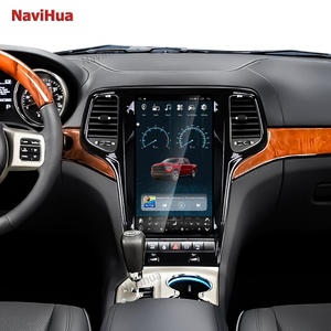 New for Jeep Grand Cherokee 2011 2013 Tesla Screen Android <b>Auto</b> Radio Multimedia Car Player Head Unit Monitor Carplay Navigation - Product Image 1