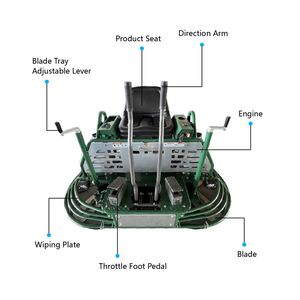 Allanadora Mecánica Huiteng de 25 HP para Acabado de Pisos de Concreto con Bajo Costo de Mantenimiento - Product Image 4