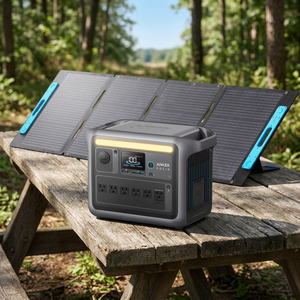 Centrale Électrique Portable Générateur Solaire Batterie LiFePO4 600 Wh 400 W 700 Wh 600 W MPPT Onde Sinusoïdale Pure Lampe Torche Alimentation de Secours Extérieure - Product Image 3