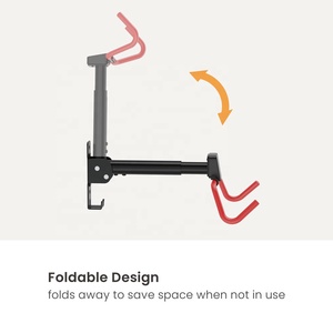 Support de rangement <span class=keywords><strong>horizontal</strong></span> réglable, support de rangement <span class=keywords><strong>mural</strong></span> pour <span class=keywords><strong>vélo</strong></span>, pour garage intérieur. - Product Image 3