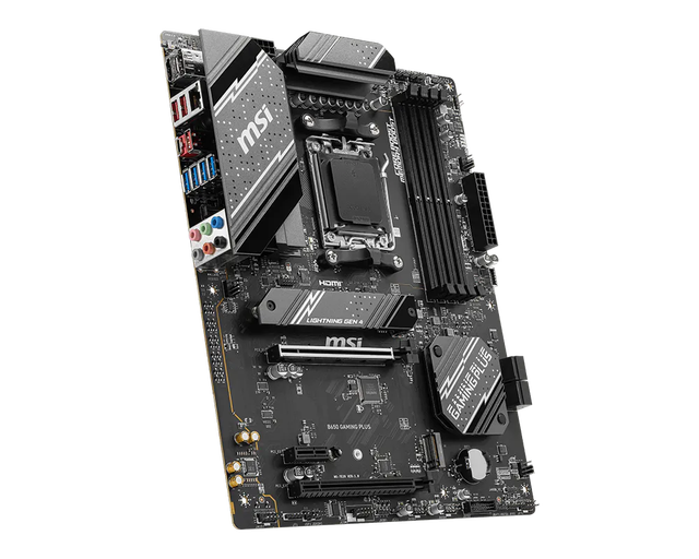 MSI B650 GAMING PLUS AM5 Motherboard Supports Ryzen 7000/8000/9000 DDR5 PCIe 4.0 M.2