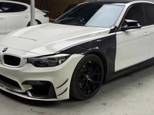 รูปแบบช่องระบายอากาศคุณภาพสูง M4 F82คาร์บอนไฟเบอร์ใช้สำหรับ F82 BMW M4ยังไม่มีคำวิจารณ์ - Product Image 6