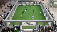 Table de Football gonflable, terrain de Football gonflable d'eau pour les événements