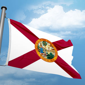 Maßgefertigte 3x5 Fuß Florida USA Flaggen - Doppelt Genähte Digital Bedruckte Patriotische Polyester Nationalflagge Werbebanner - Product Image 2