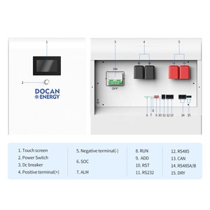 2026 Deep Moon 48kwh 51.2V 942Ah 1000Ah 50kWh <b>Battery</b> Lithium Solar Power Home Storage Systems Pack Plug Play - Product Image 3