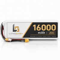 Baterai Drone RC FPV Lipo 16000mAh 6S 22.2V 4200/5200/6000/6500/7000/8000/9000mAh 100C Baterai Lipo Untuk Drone FPV UAV