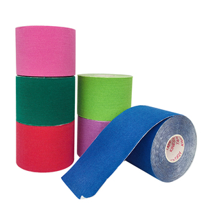 Cinta de gimnasio impermeable hipoalergénica, cinta de kinesiología china original de algodón, cinta muscular deportiva para kinesiología, 10cm - Product Image 2