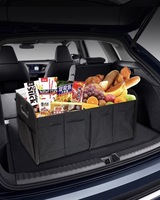 Boîte de rangement multifonctionnelle pour coffre de voiture, grande capacité, organisateur d'intérieur automobile, utilisation quotidienne, camping