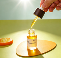 Flacon compte-gouttes en verre dépoli premium 10 ml - Contenant avec bouchon en bois pour huile à barbe, soins de la peau, flacon d'essence liquide personnalisable