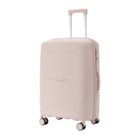 Valise de voyage à roulettes Spinner à la mode légère et durable de qualité supérieure/ensemble de 3 solutions de sac de chariot PP personnalisées