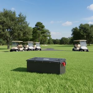 カスタマイズされた72V 100Ah JREPOWER LiFePO4ゴルフカートバッテリーパック（ツーリングカート、クラブカート用）6年保証付き - Product Image 2