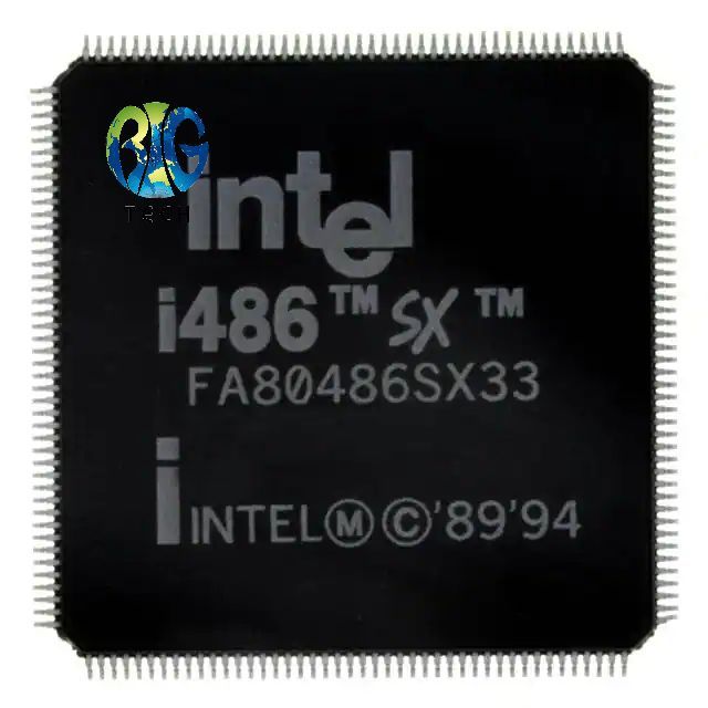 FA80486SXSF33 BOM IC MPU I486 33MHZ 176TQFP FA80486SXSF33