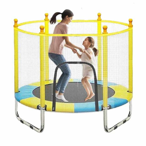 <span class=keywords><strong>Trampoline</strong></span> d'intérieur pour enfants avec filet de protection, <span class=keywords><strong>trampoline</strong></span> pour bébé, <span class=keywords><strong>trampoline</strong></span> de fitness parent-enfant - Product Image 5
