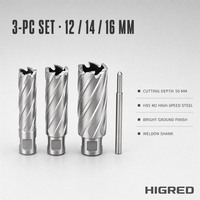 Foret annulaire HSS FEIN SHANK 12x50 pour perçage de métaux