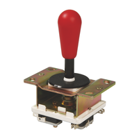 Joystick d'arcade pour PC, avec Micro commutateur, 4 voies, de haute qualité, pour Machine de combat